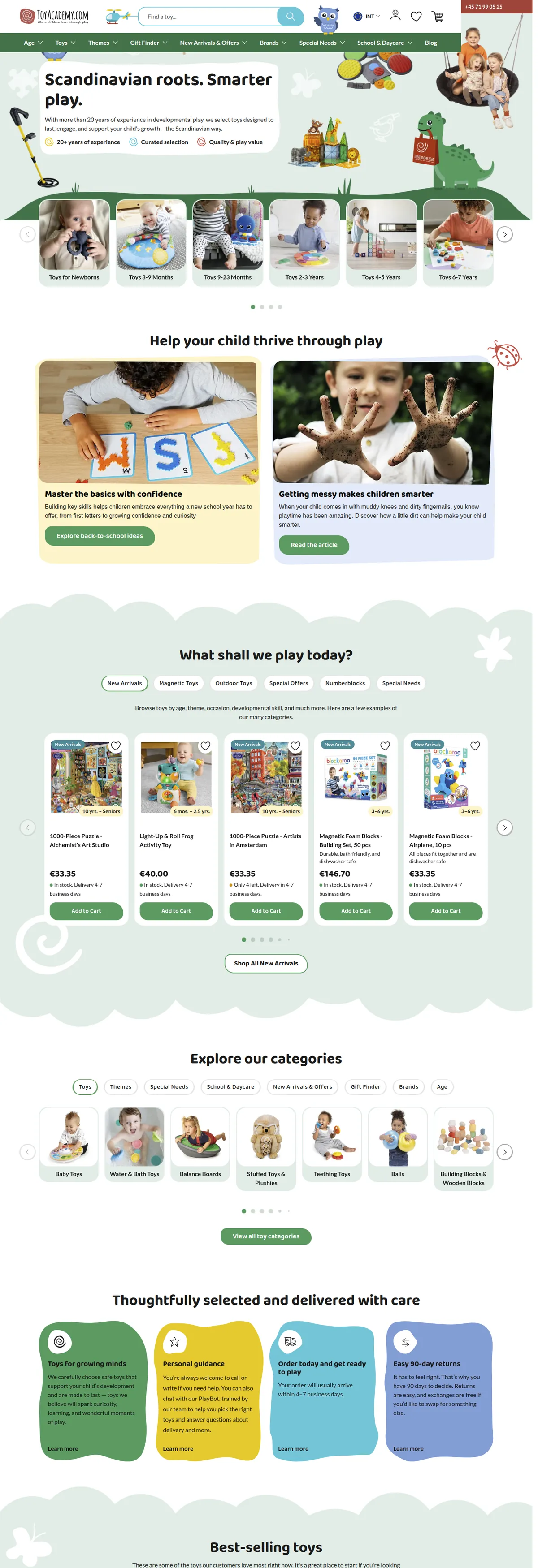 ToyAcademy — Desktop